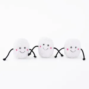 Holiday Item ZippyPaws Holiday Miniz Marshmallows 3 pc