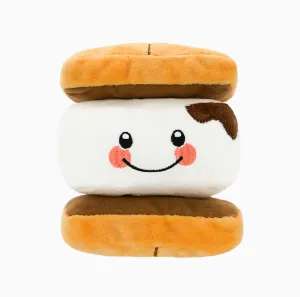 HugSmart Fuzzy Friendz Camping Pups - S'more Dog Toy