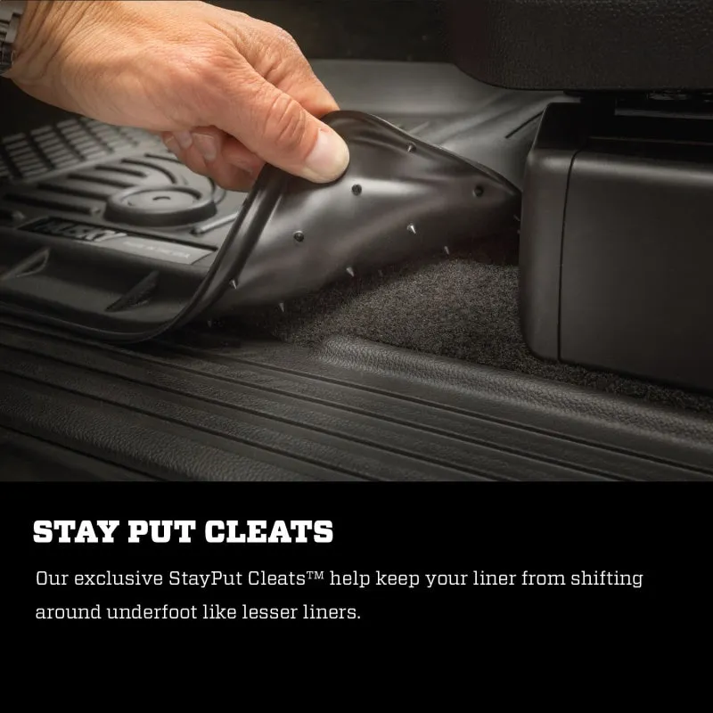 Husky Liners WeatherBeater Front and Rear Seat Floor Liners (Black) Civic Sedan 2022-up, Integra 2023 | 95521