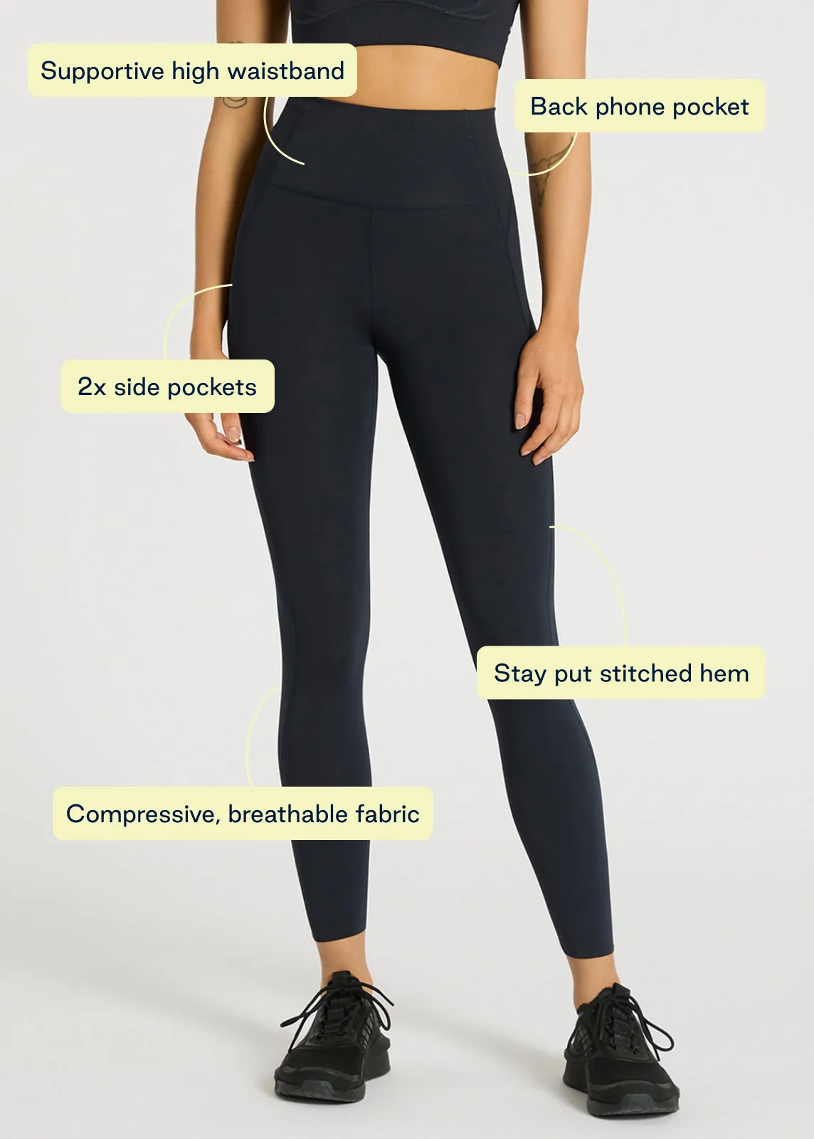 In Tempo Run Ankle Legging