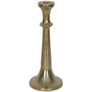 INDIA HOUSE- ALUMINUM TAPER CANDLE HOLDER 14"