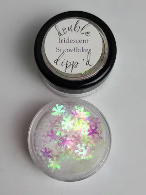 Iridescent Snowflakes