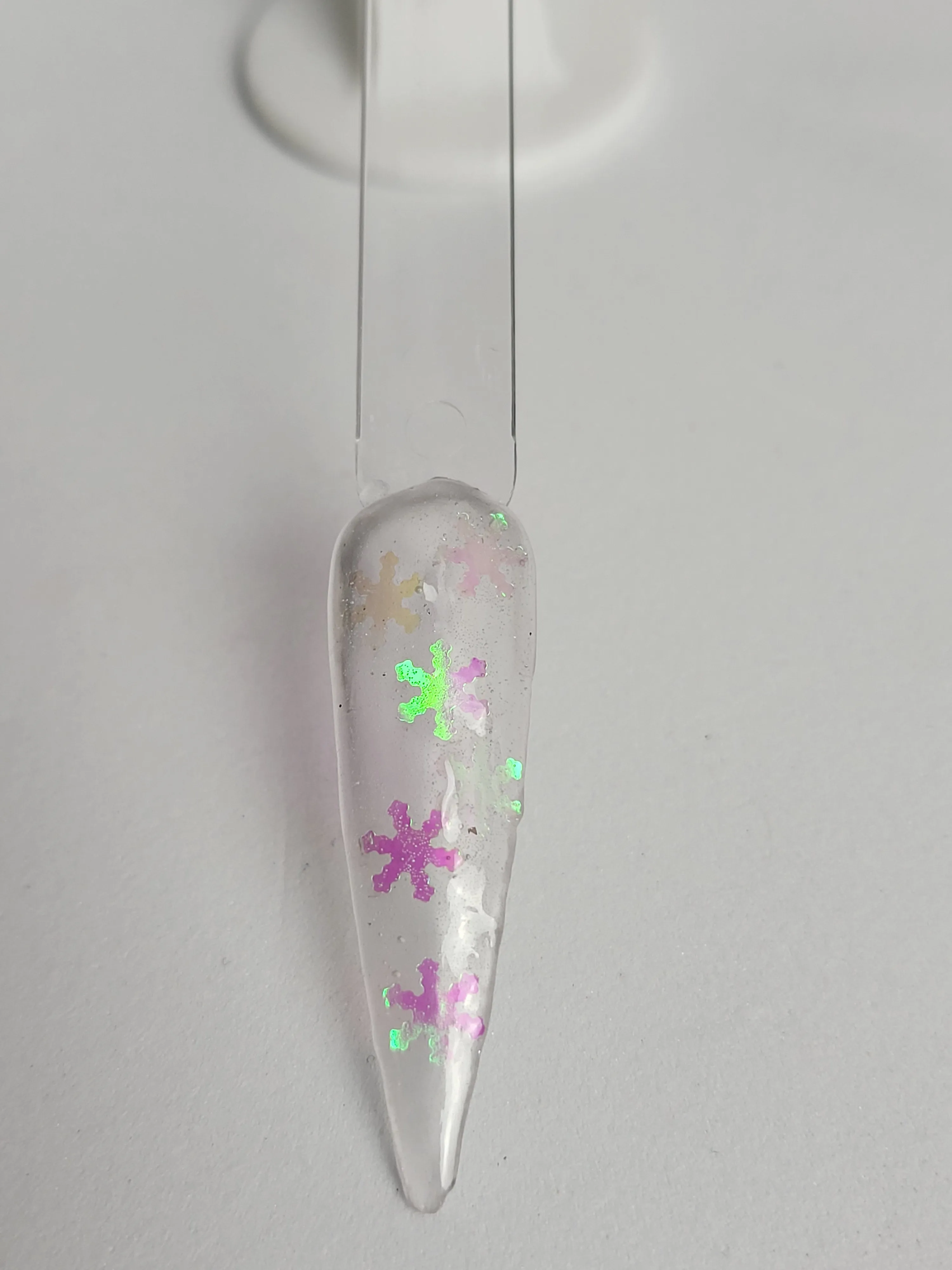 Iridescent Snowflakes
