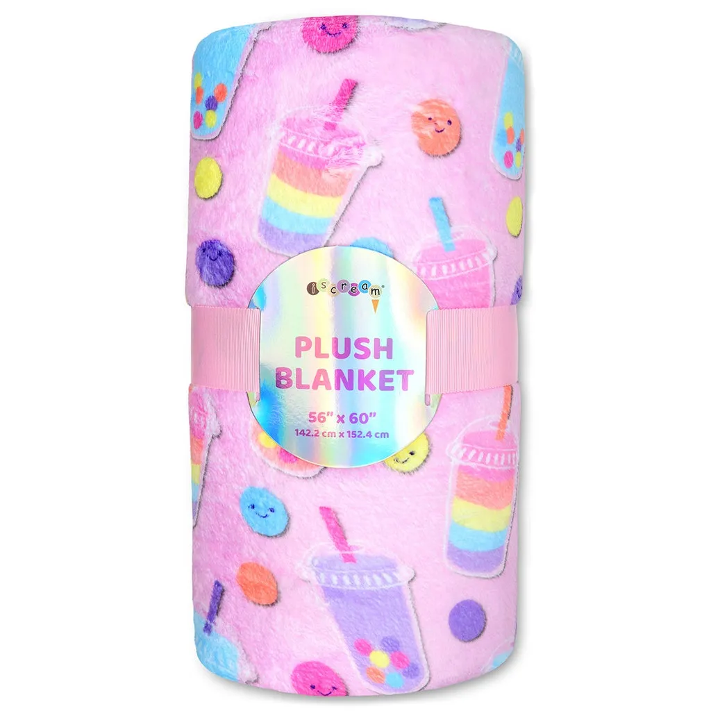 Iscream- Rainboba Tea Plush Blanket