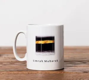 Islamic Printed Ceramic Mug - Umrah Mubarak - Rugged - MG 21