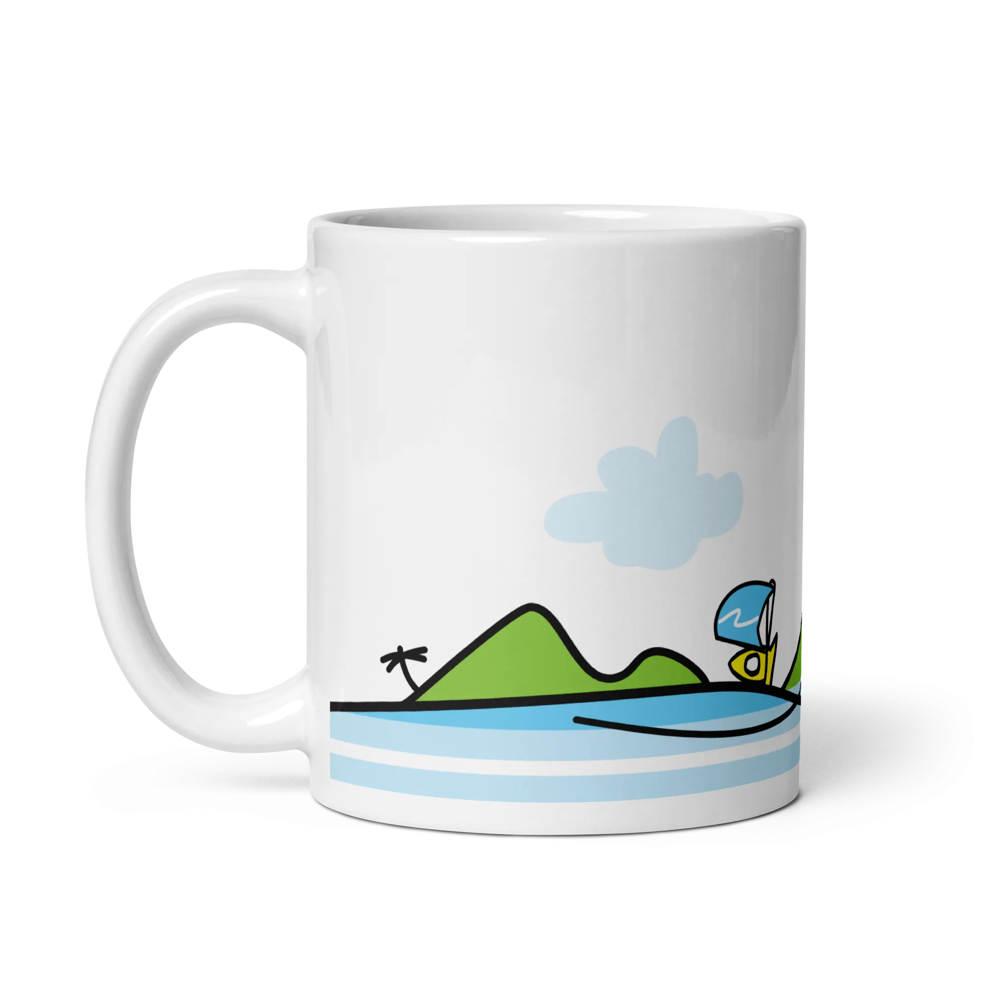Island Hoping Fishi Mug