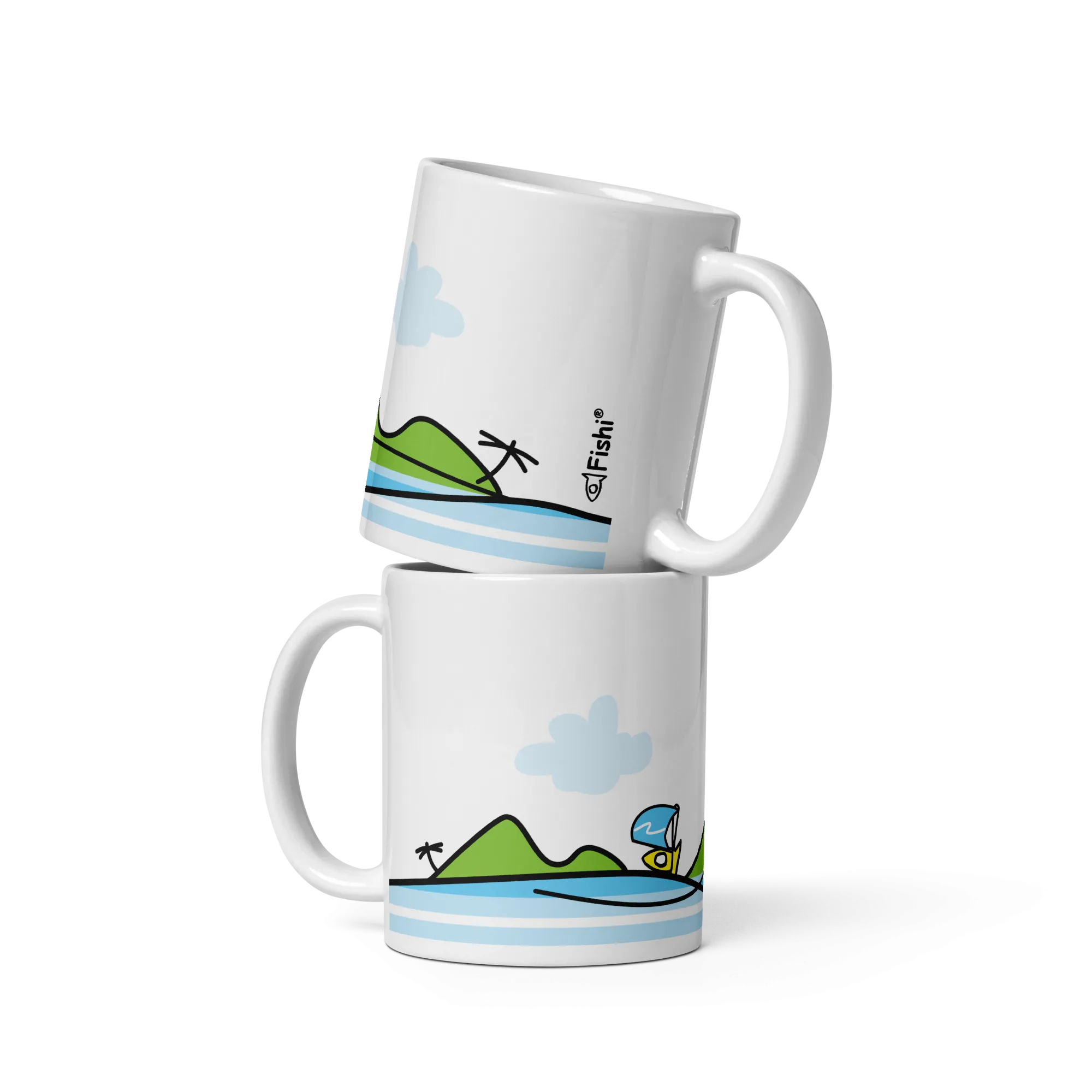 Island Hoping Fishi Mug