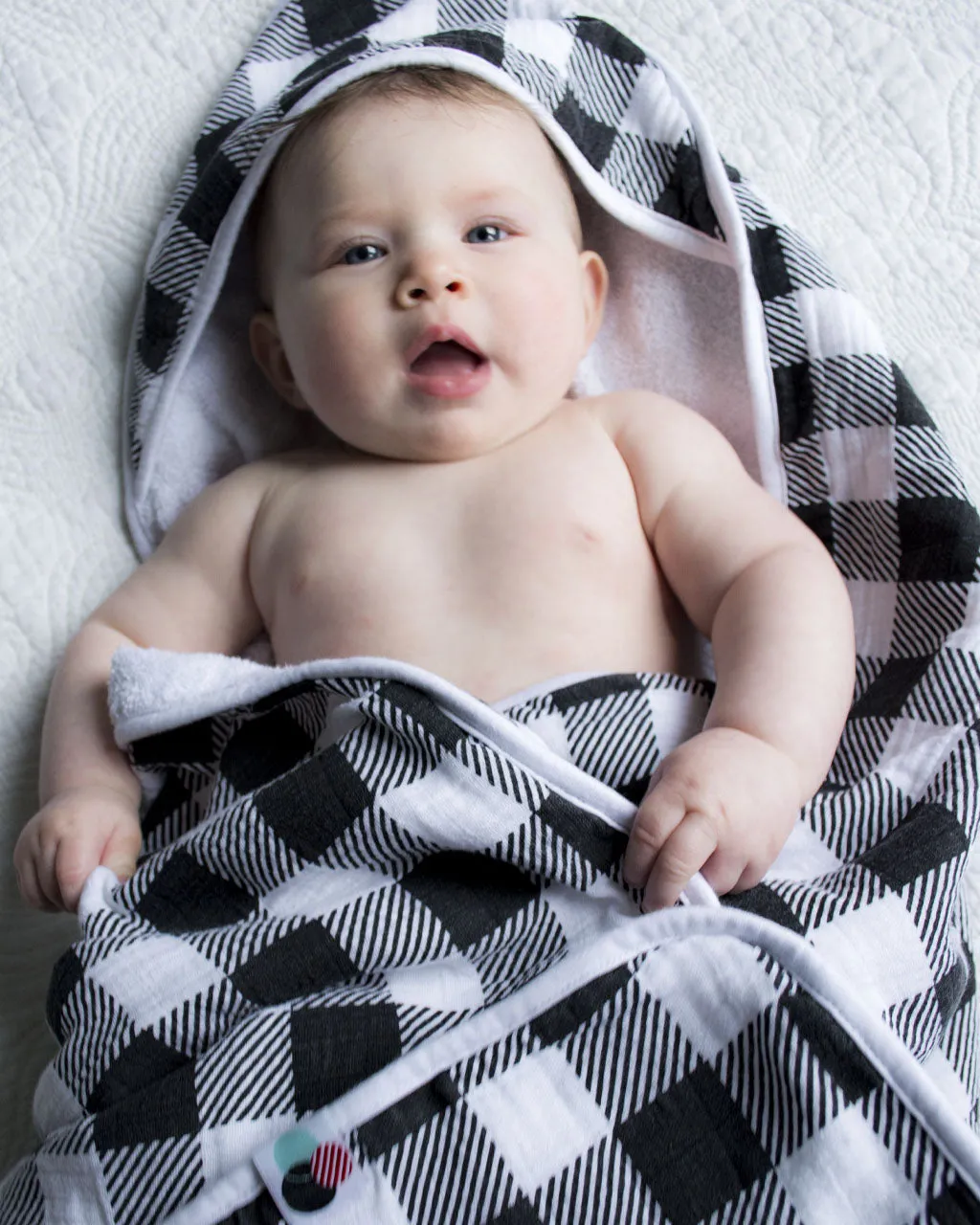 JACK PLAID | Hooded Towel   Washcloth Set