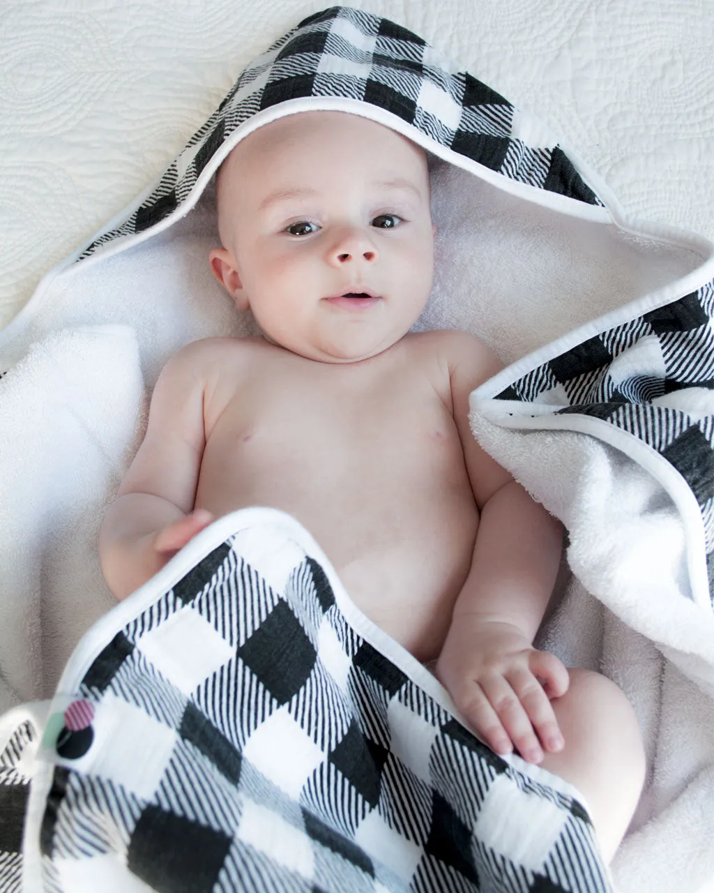 JACK PLAID | Hooded Towel   Washcloth Set