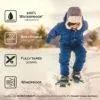 Jan & Jul Cozy-Dry Rain Pants - Watermelon Pink