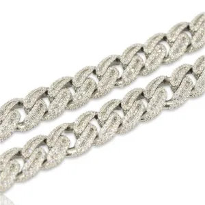 JDB1007 - 12MM CZ Silver Chain