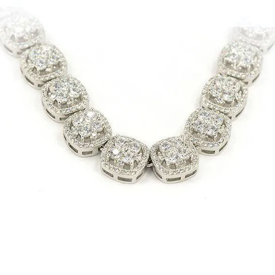 JDB1009 - CZ Silver Chain