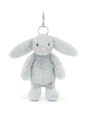 Jellycat - Bashful Silver Bunny Bag Charm