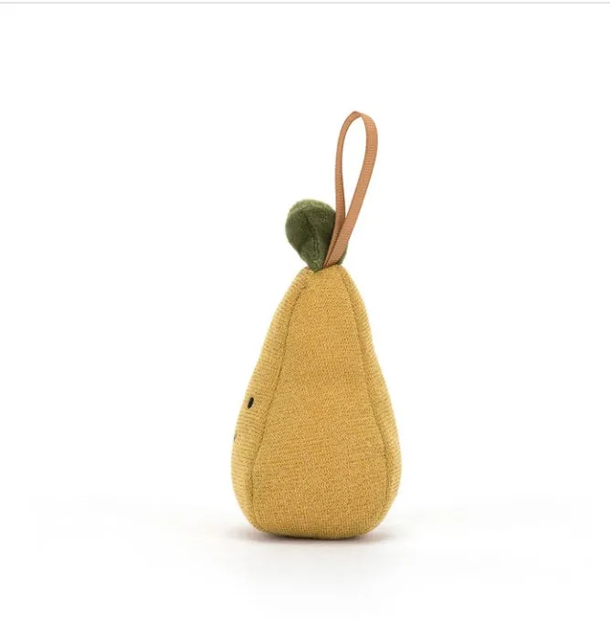 Jellycat - Festive Folly Pear Ornament