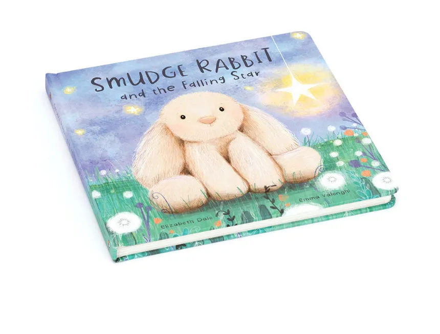 Jellycat - Smudge Rabbit and The Falling Star Book