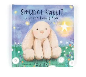 Jellycat - Smudge Rabbit and The Falling Star Book