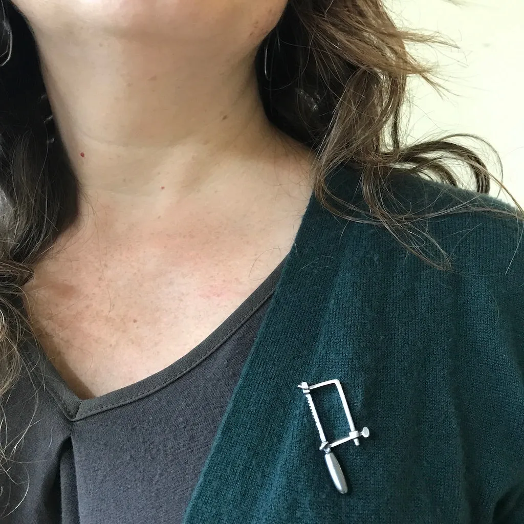 Jeweler's Saw Pin or Pendant