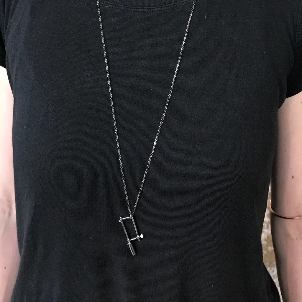 Jeweler's Saw Pin or Pendant