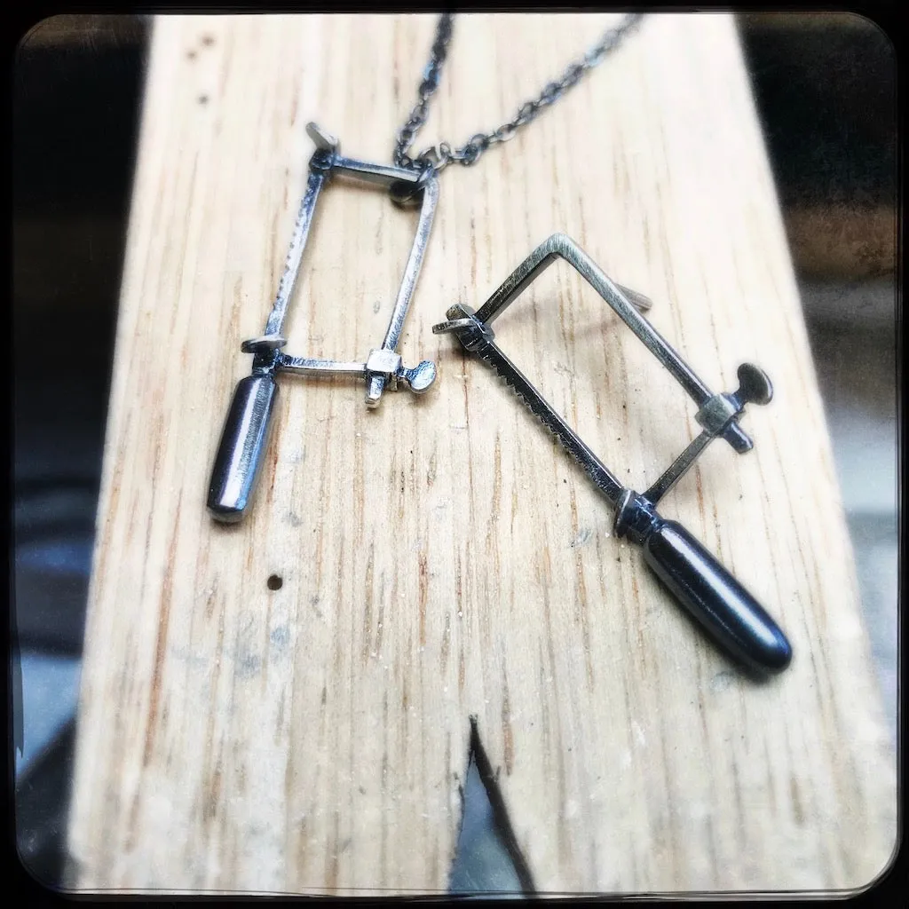 Jeweler's Saw Pin or Pendant