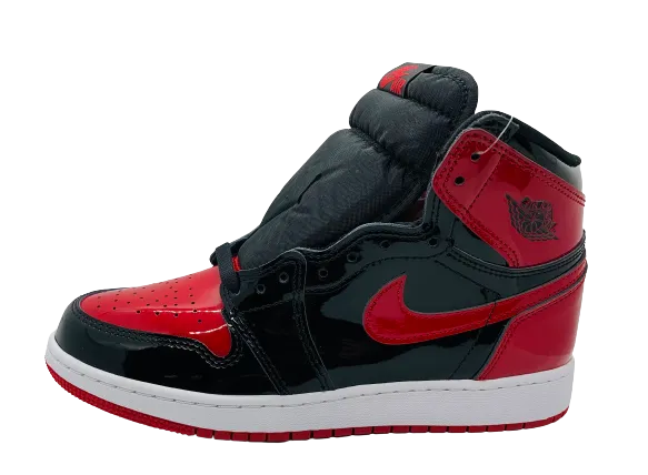 JORDAN 1 RETRO HI OG PATENT BRED RED/BLACK GS