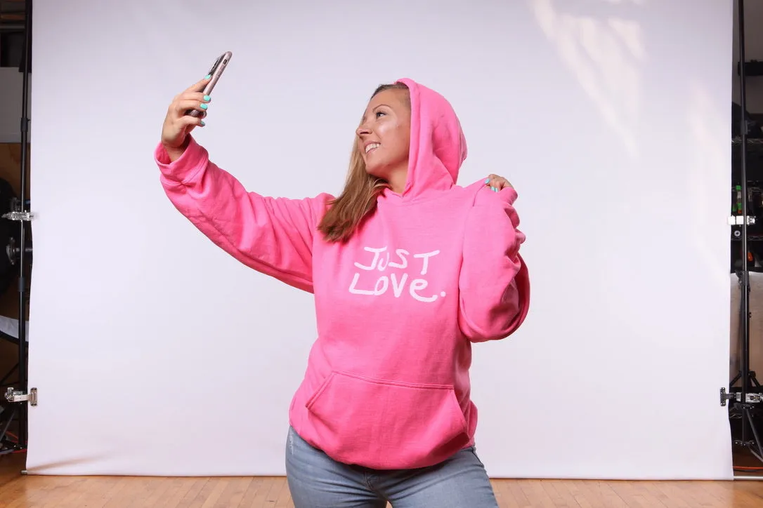 Just Love hoodie - pink