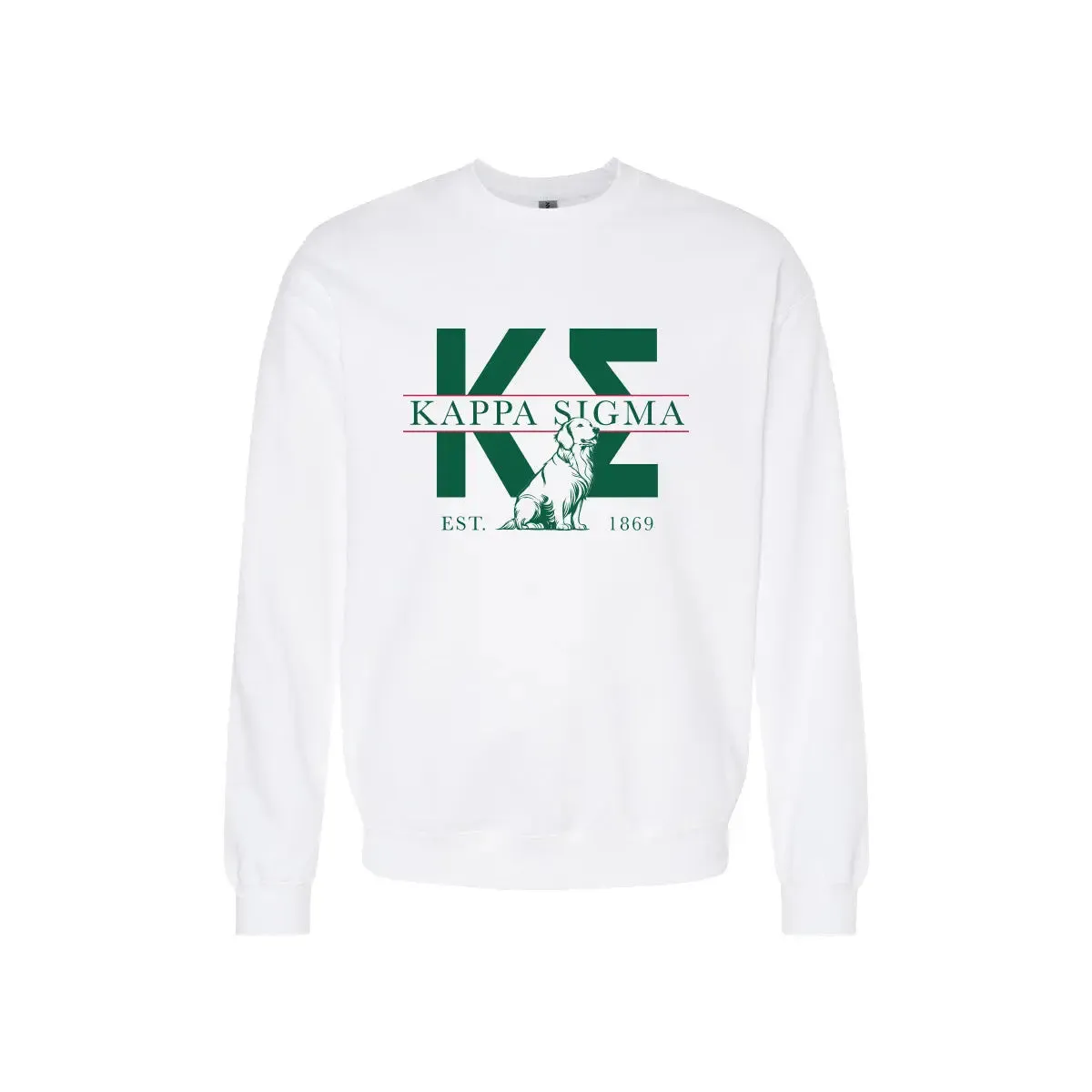 Kappa Sig Golden Letters Crewneck