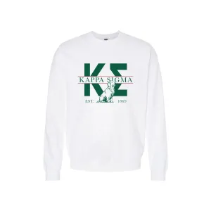 Kappa Sig Golden Letters Crewneck