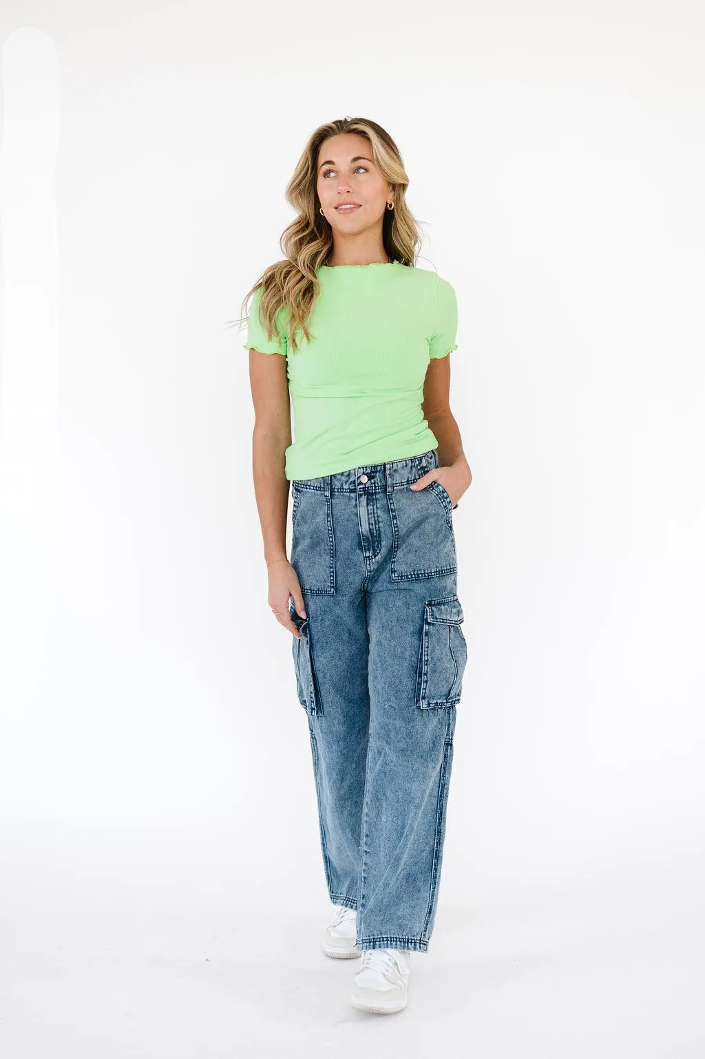 Karli Top in Green