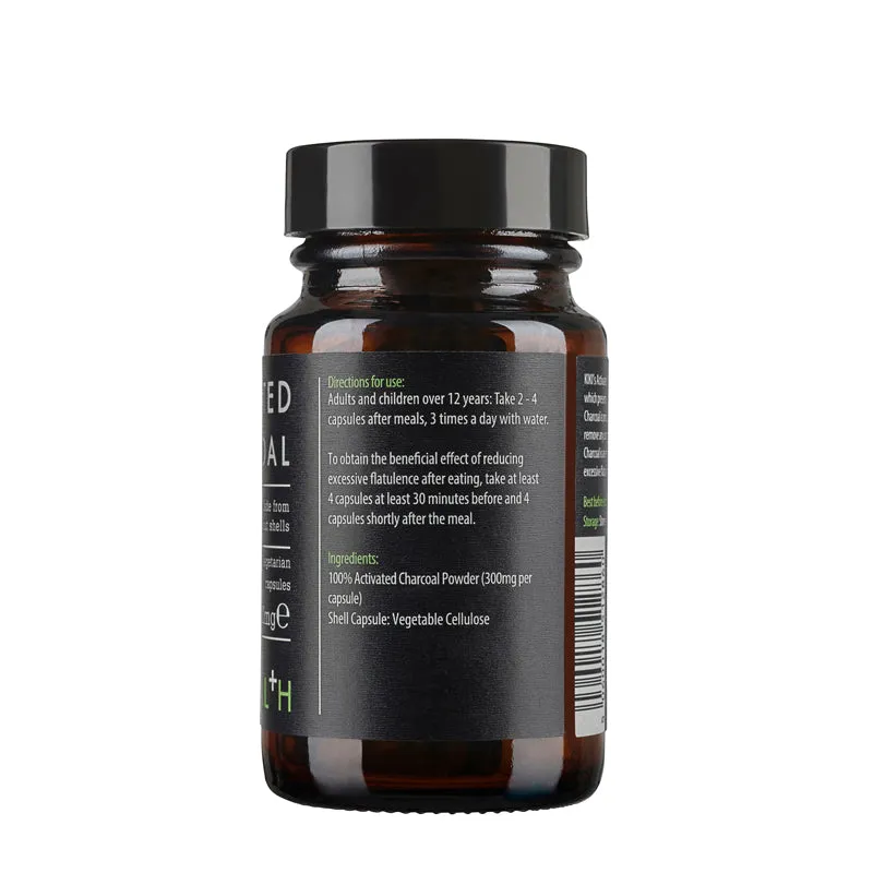 KIKI Health Activated Charcoal Vegicaps Pack of 50