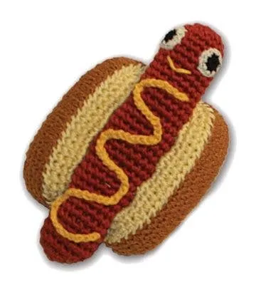Knit Knack Foodies Organic Cotton Toys
