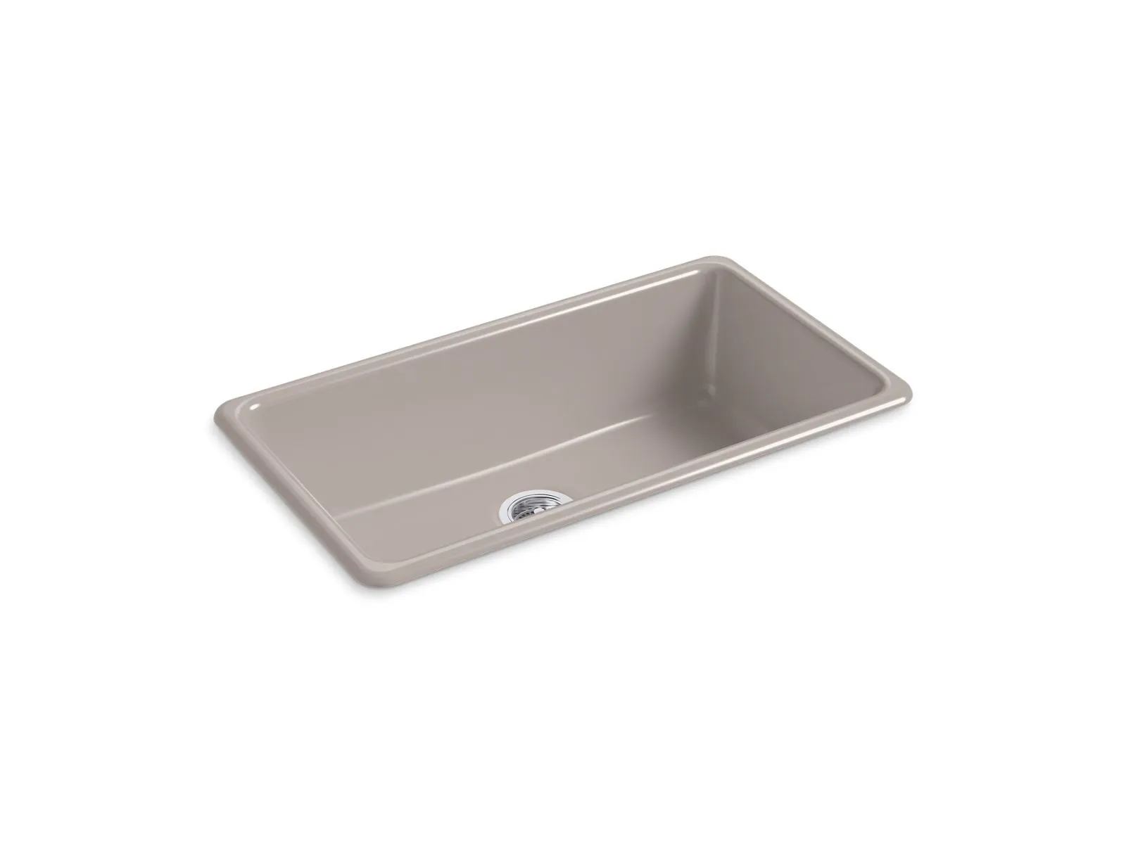 KOHLER K-5707 Iron/Tones 33" top-/undermount single-bowl kitchen sink