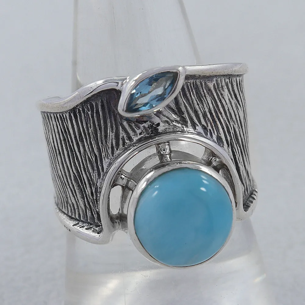 Labradorite  Unique Designer Ring