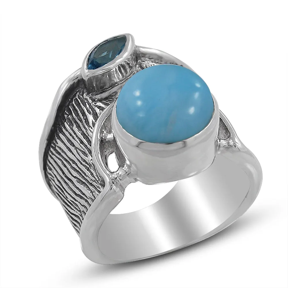Labradorite  Unique Designer Ring