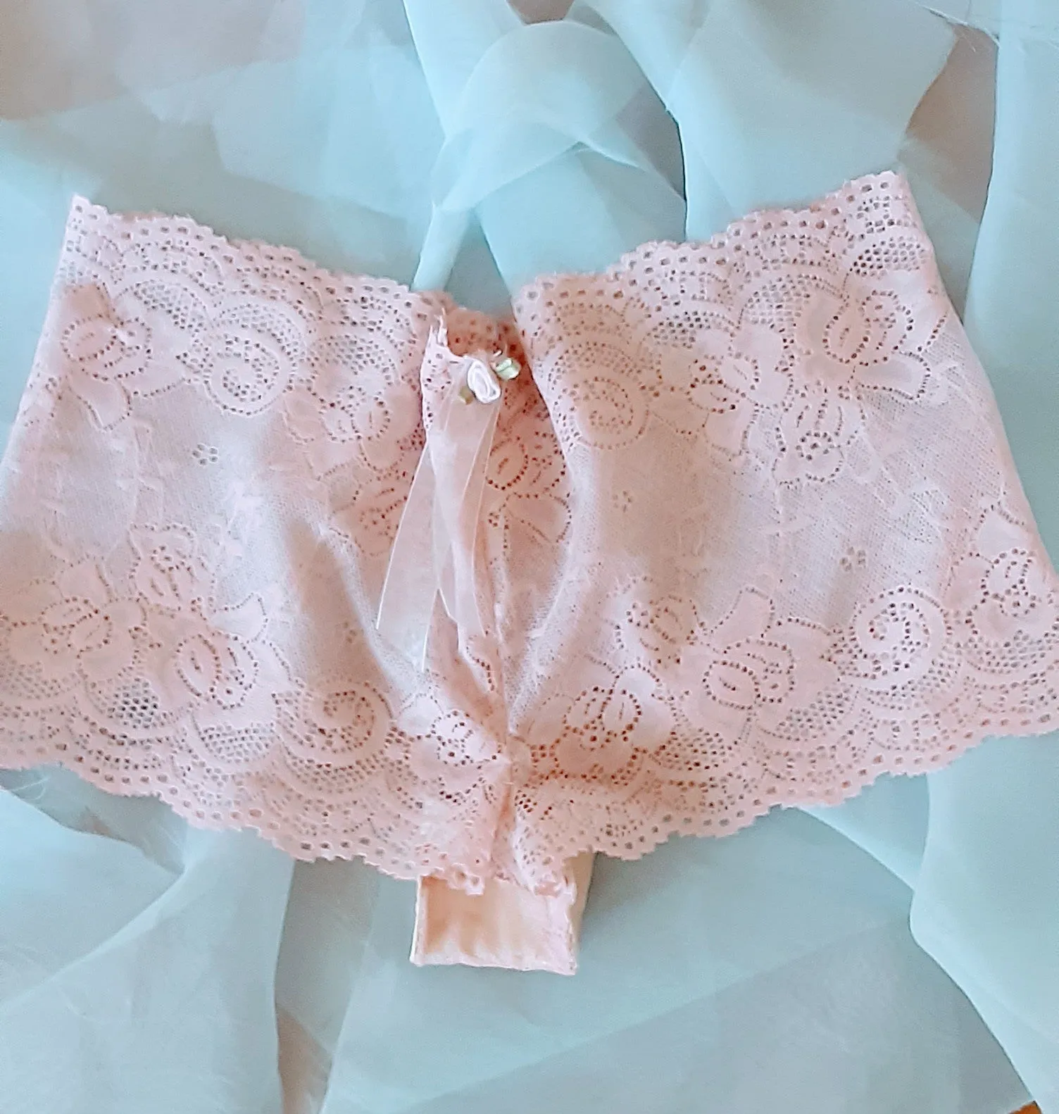 Lace lingerie handmade brief