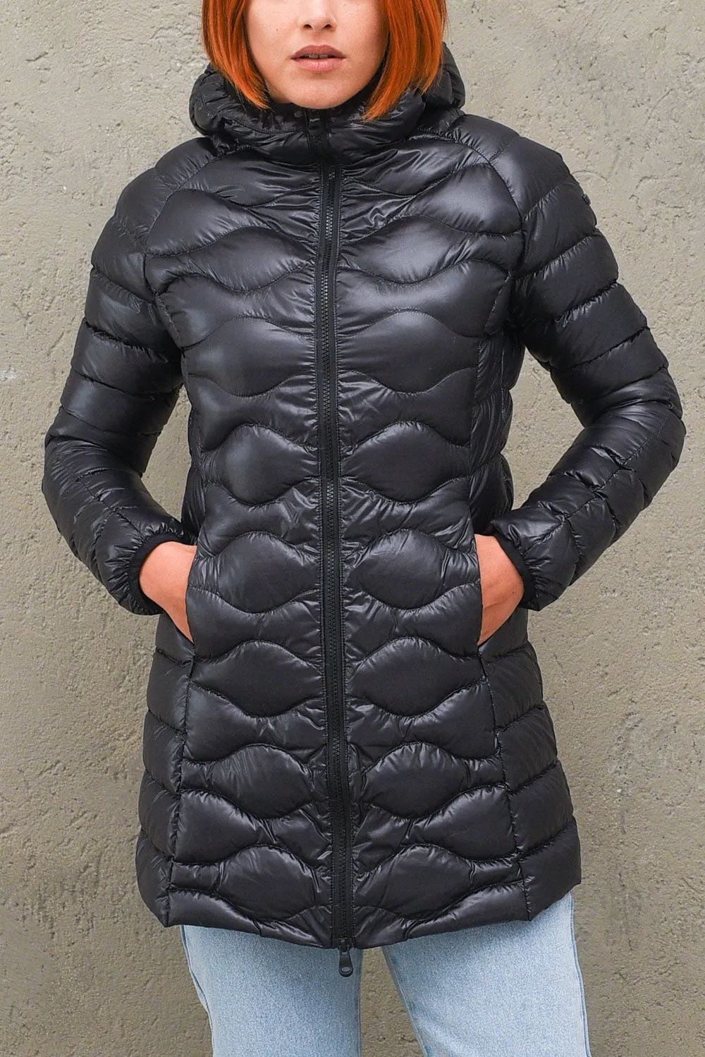 Lady Long Explorer Jacket - Black