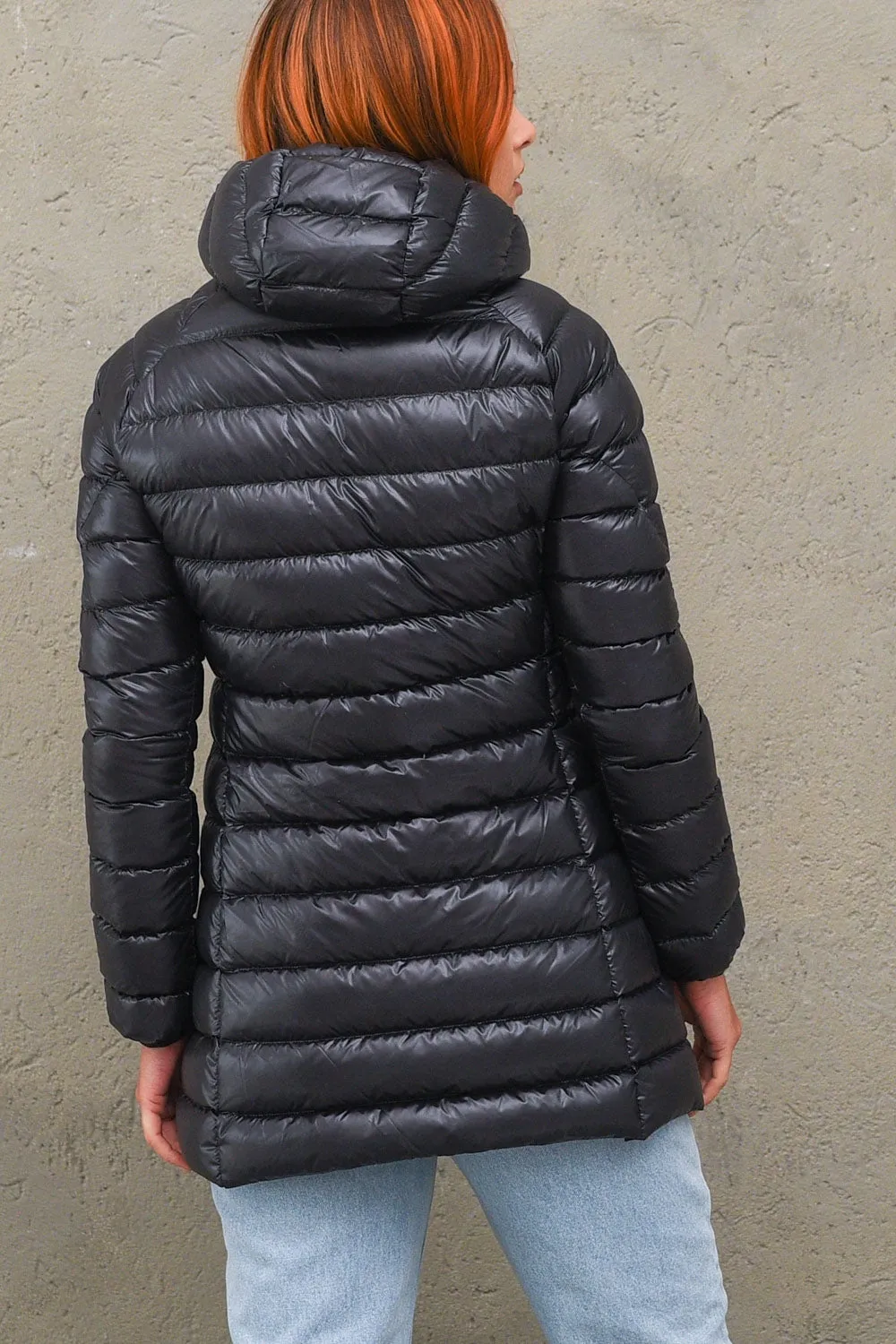 Lady Long Explorer Jacket - Black