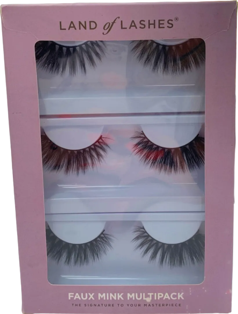 Land of Lashes Faux Mink Multipack Multi One Size