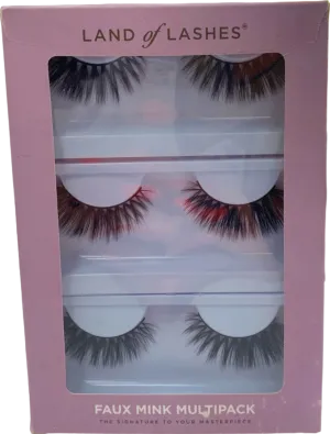 Land of Lashes Faux Mink Multipack Multi One Size