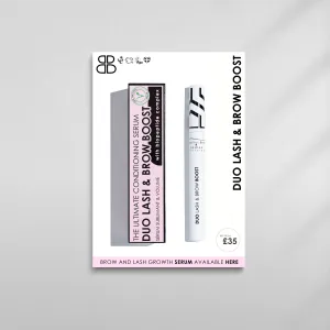 Lash & Brow Boost Poster