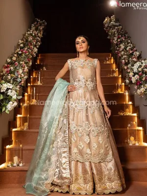 Latest Pakistani Wedding Dress Designer Online #BB221