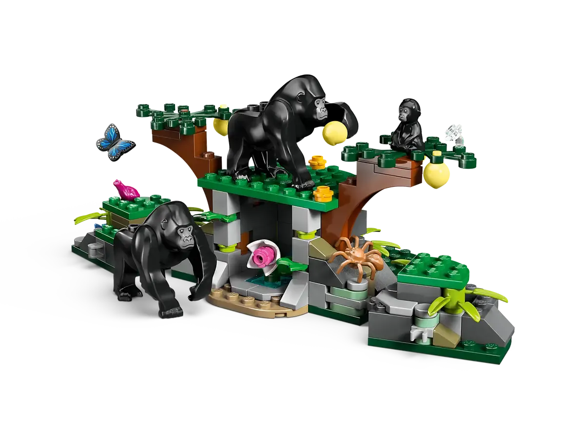 Lego Jungle Explorer Helicopter at Base Camp (60437)