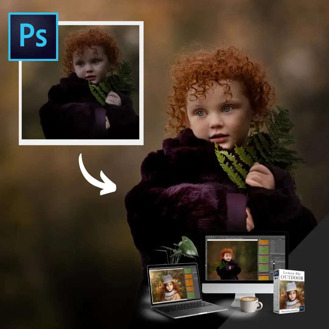 Lemon Sky Outdoor Photoshop Actions