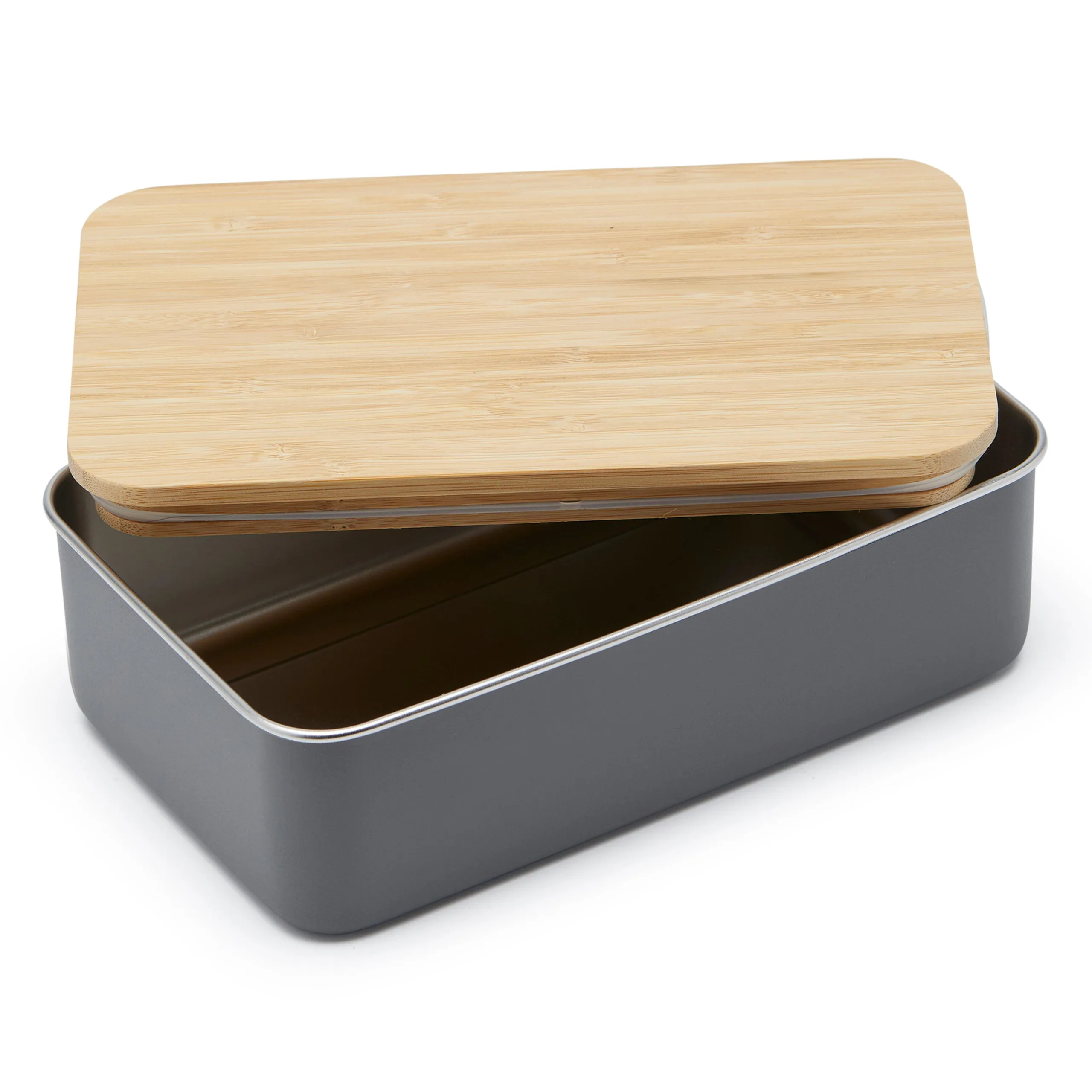 LG BEO CONTAINER STAINLESS STEEL WITH BAMBOO LID (1350 ML)
