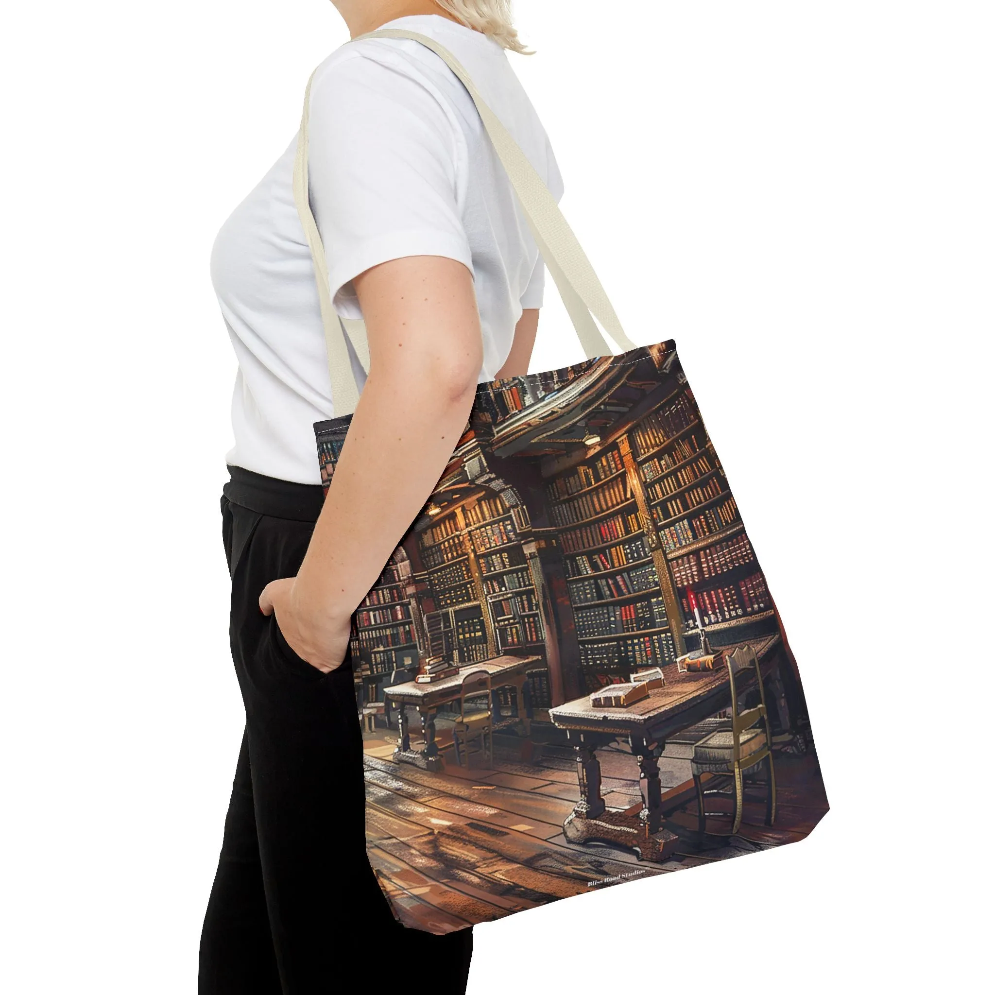 Library Memories Tote Bag - Carry the Magic of Libraries with You! Available in 3 sizes.