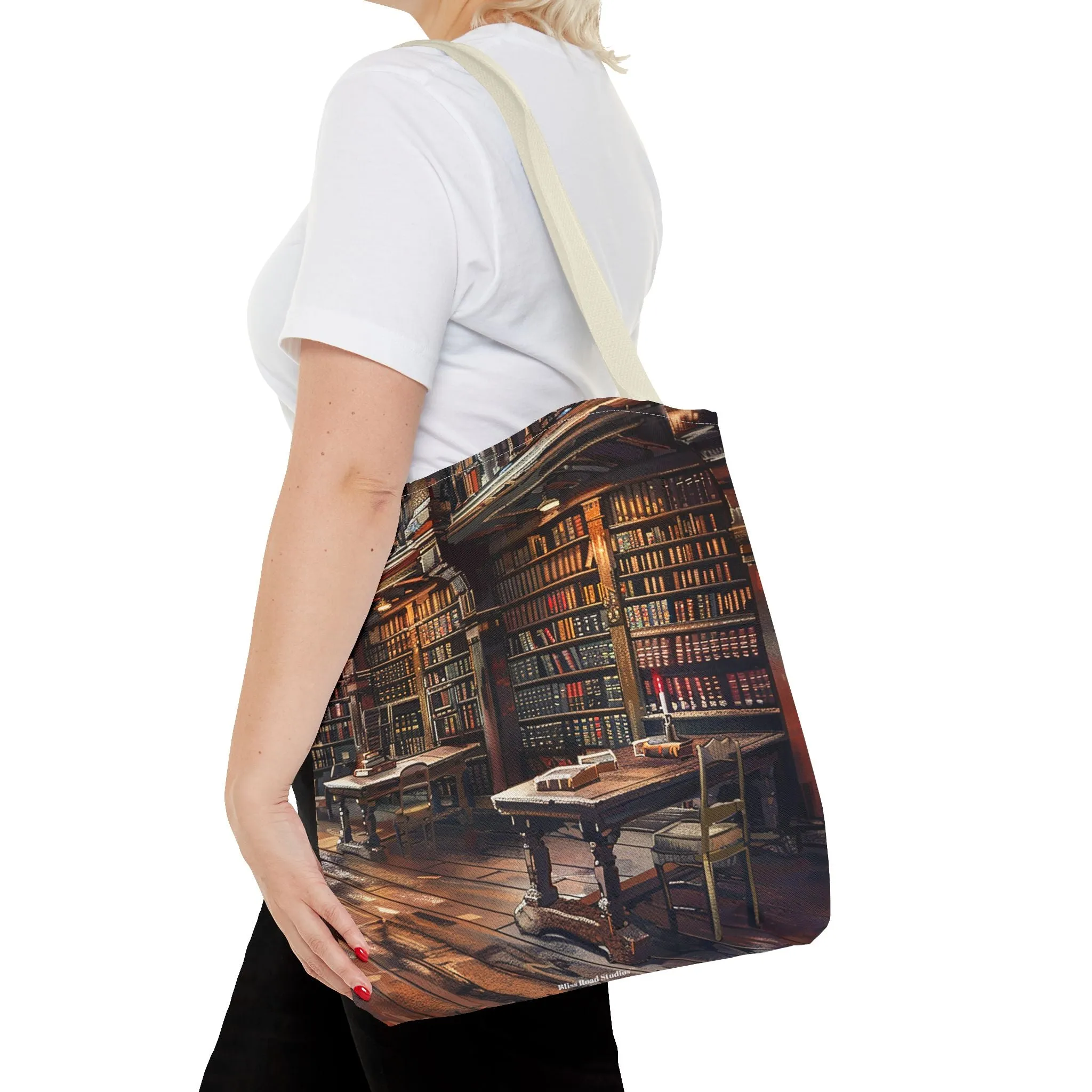 Library Memories Tote Bag - Carry the Magic of Libraries with You! Available in 3 sizes.