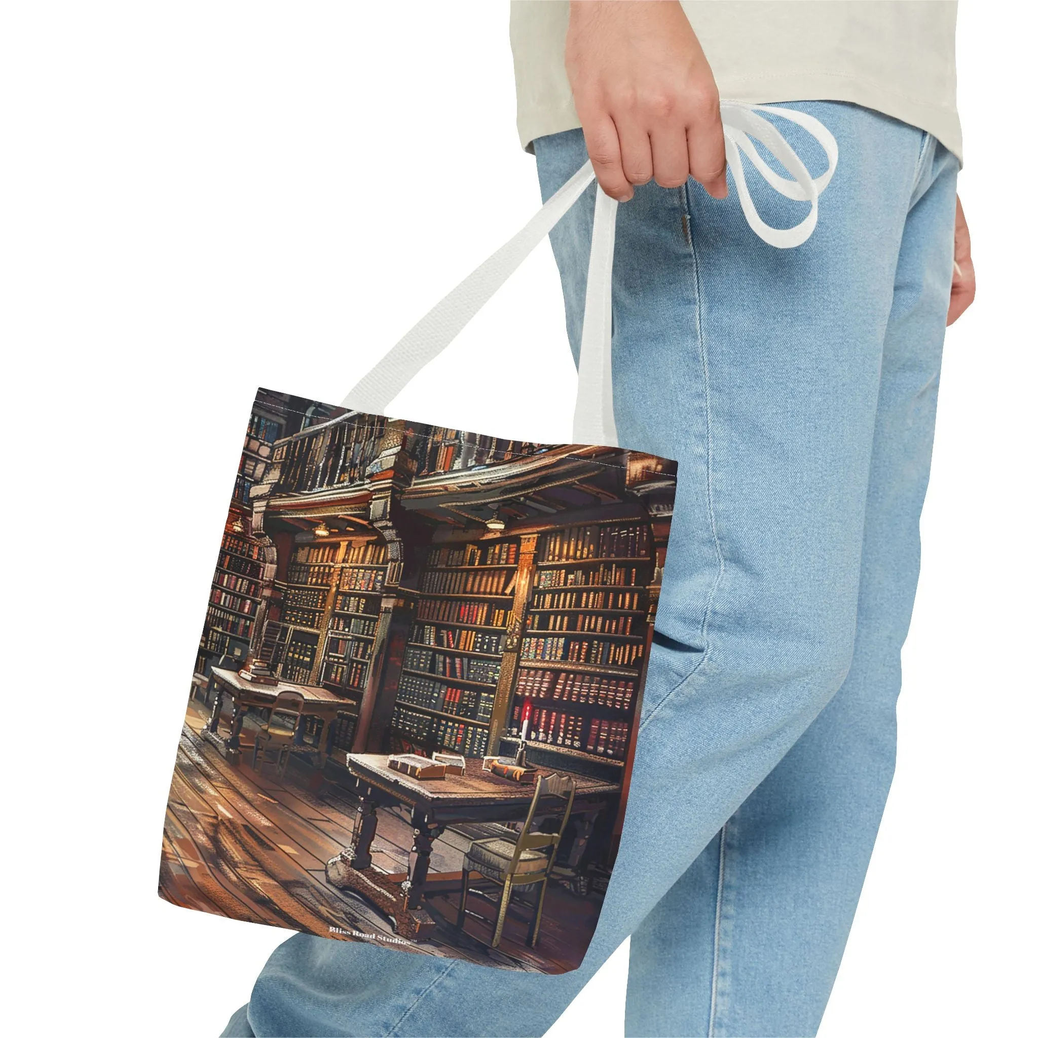 Library Memories Tote Bag - Carry the Magic of Libraries with You! Available in 3 sizes.