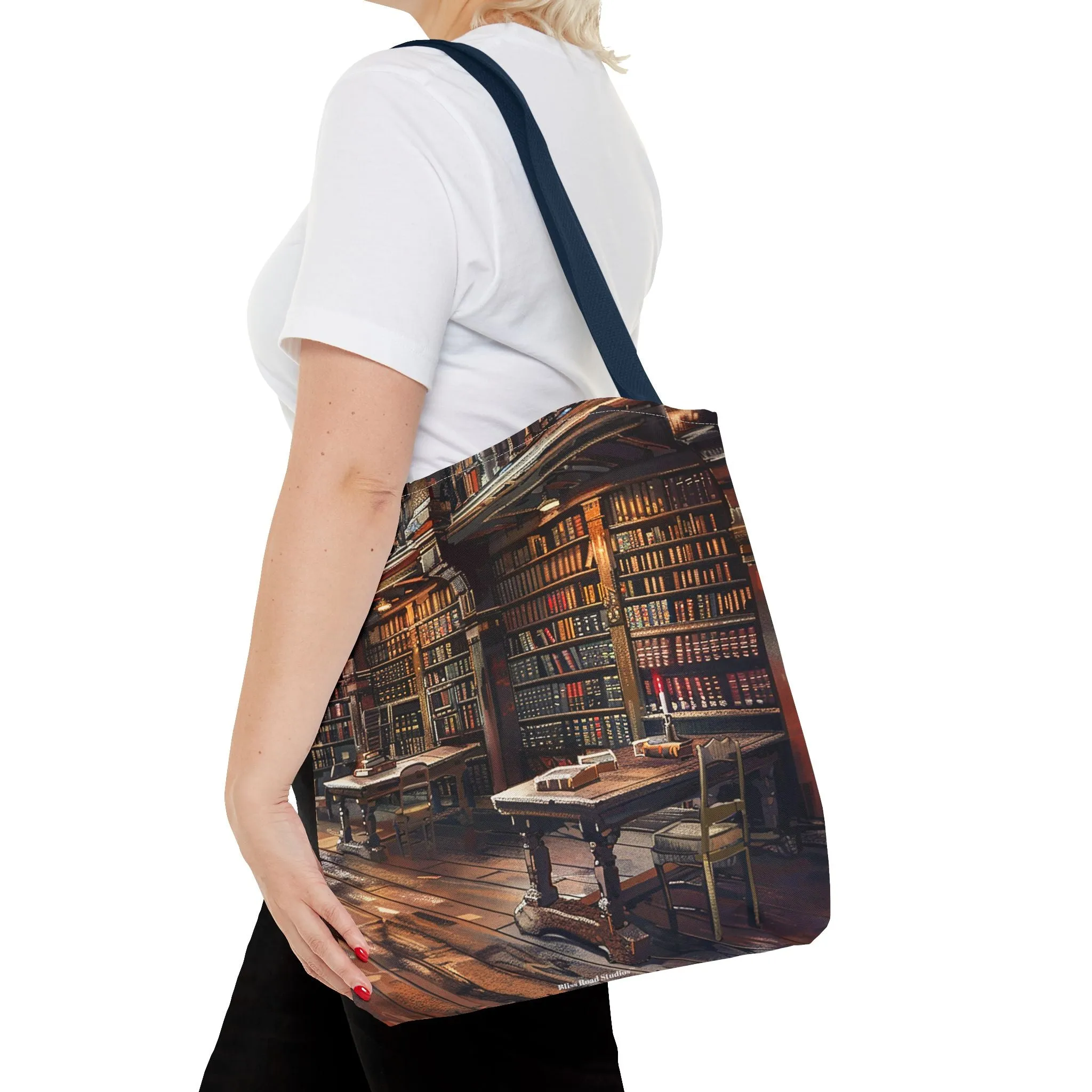 Library Memories Tote Bag - Carry the Magic of Libraries with You! Available in 3 sizes.