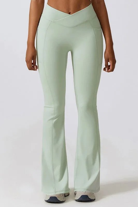 lift yoga flared pants