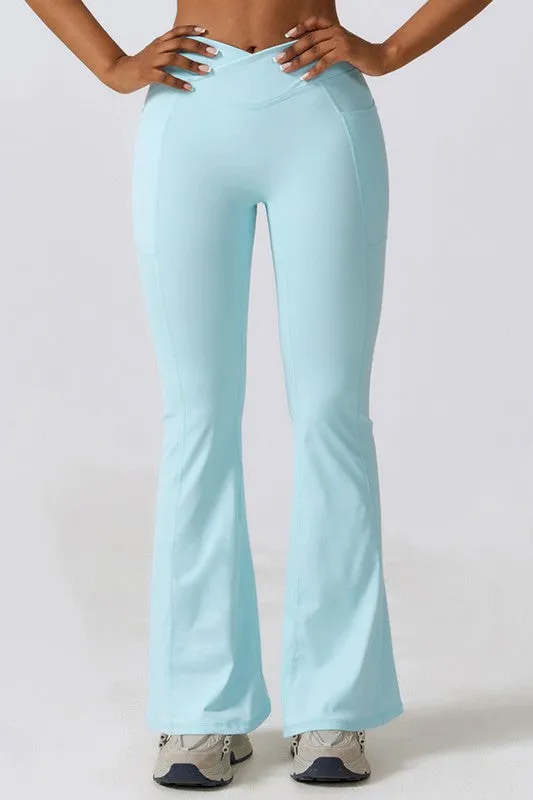 lift yoga flared pants