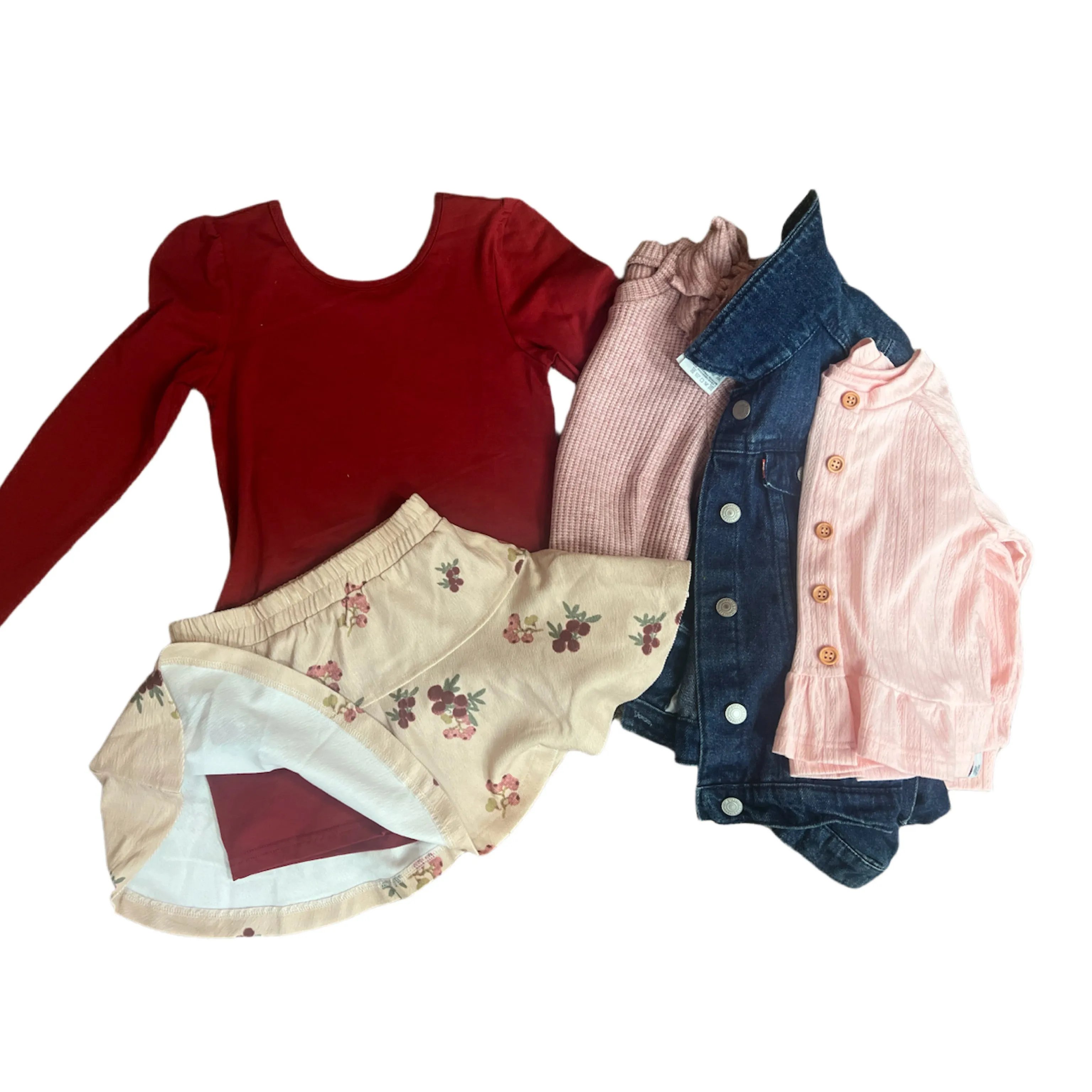 Light Pink Spring Ruffle Cardigan